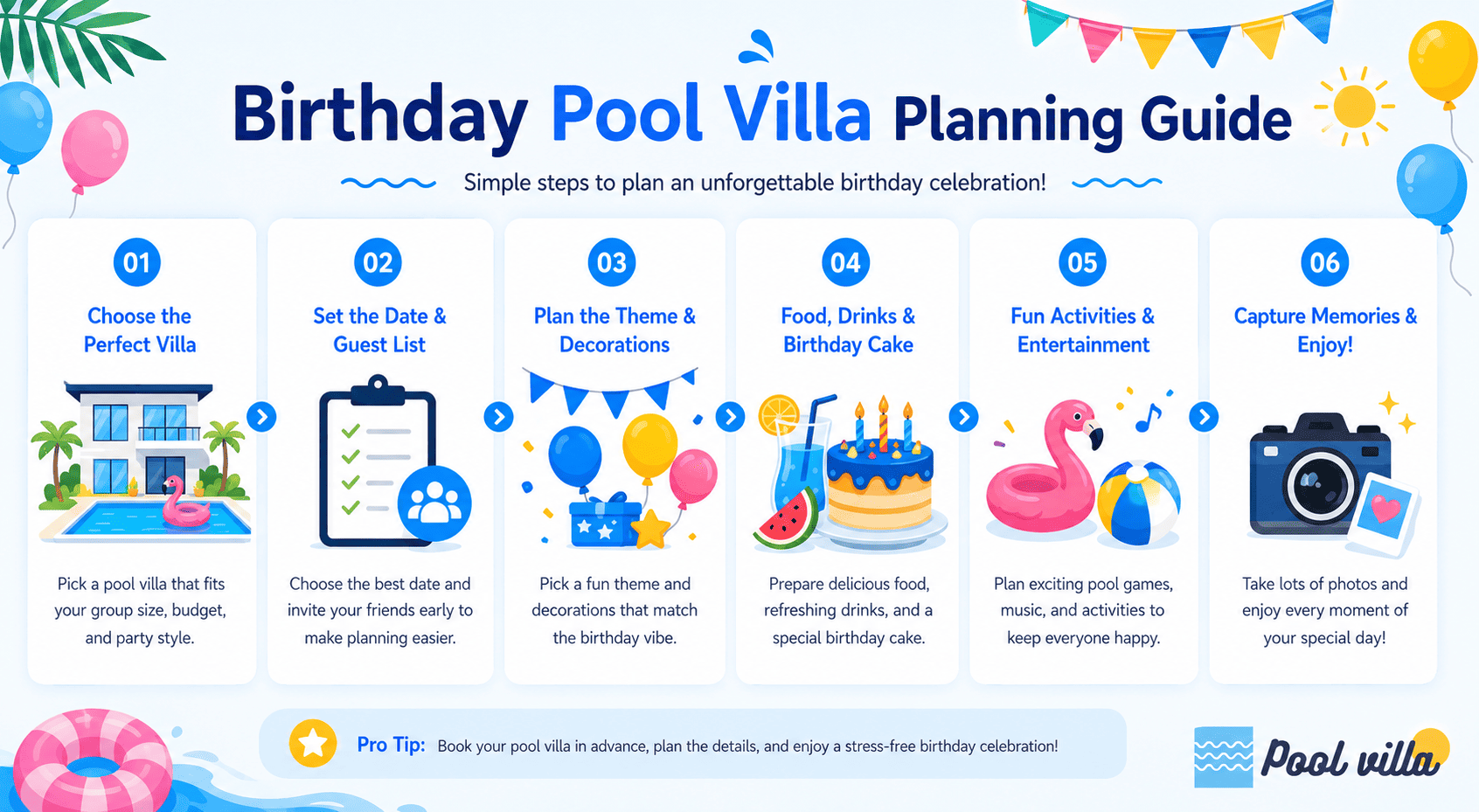 Birthday Pool Villa Guide - Ultimate Ideas for Memorable Celebrations