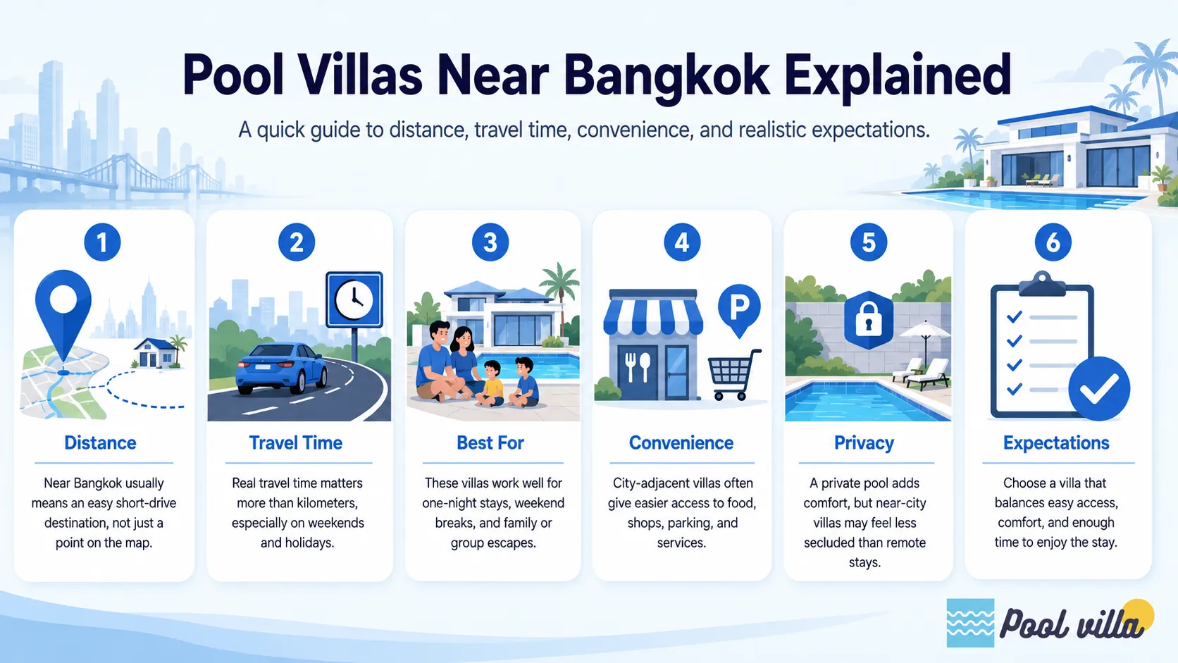 pool villa near Bangkok