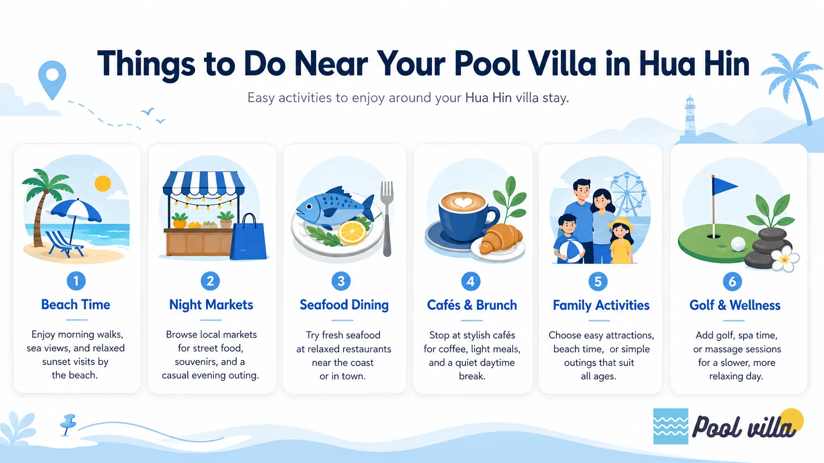 things to do Hua Hin villa