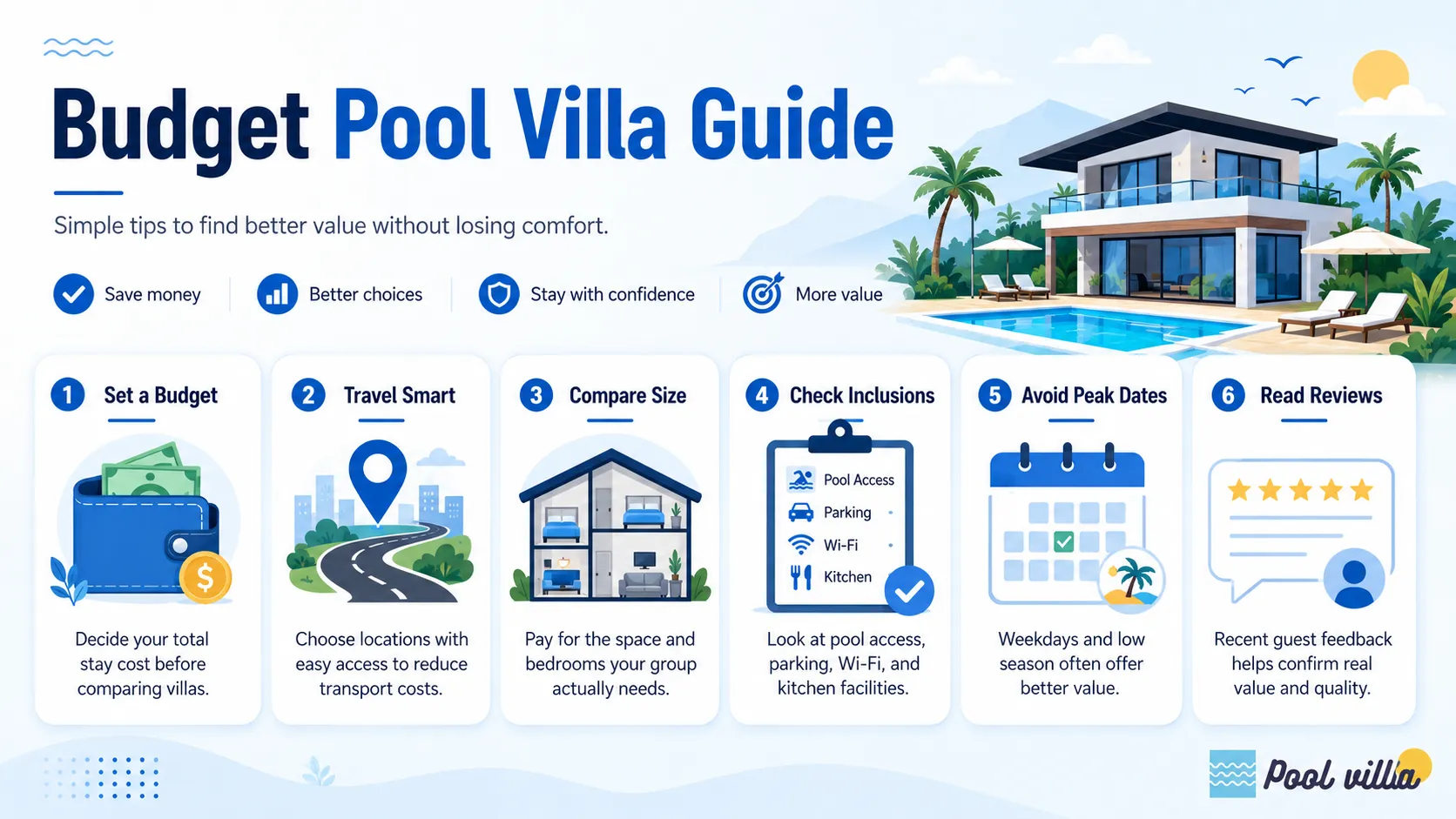 cheap pool villa Thailand