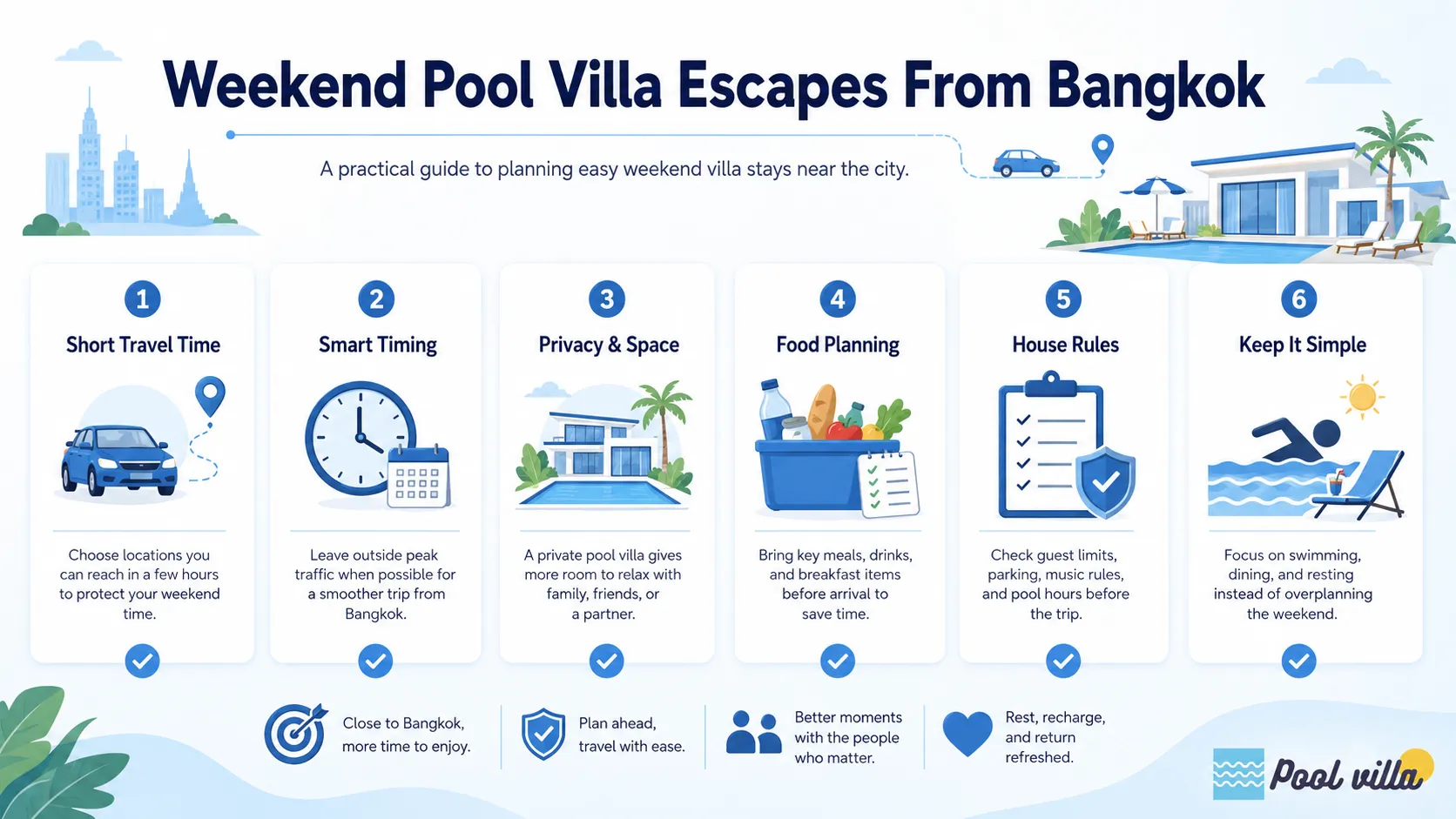 weekend pool villa Bangkok