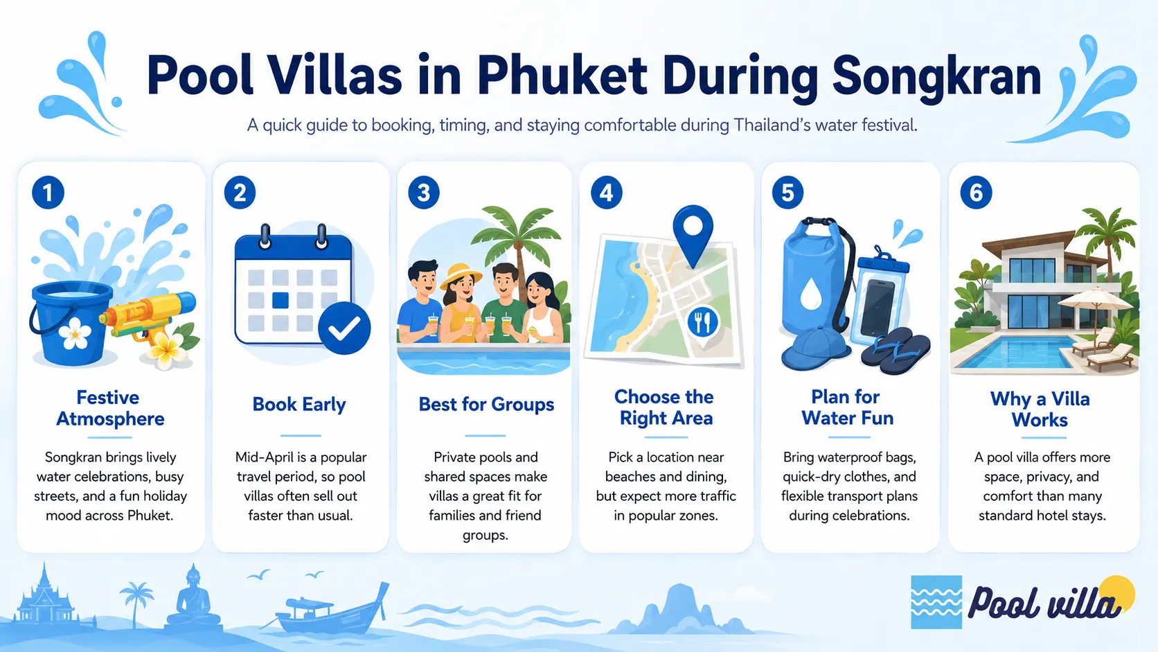 Phuket Songkran pool villa