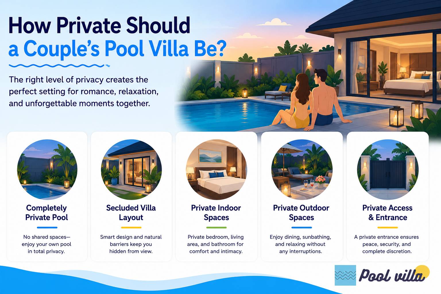 How Private Should a Couple’s Pool Villa Be / private pool villa for couples