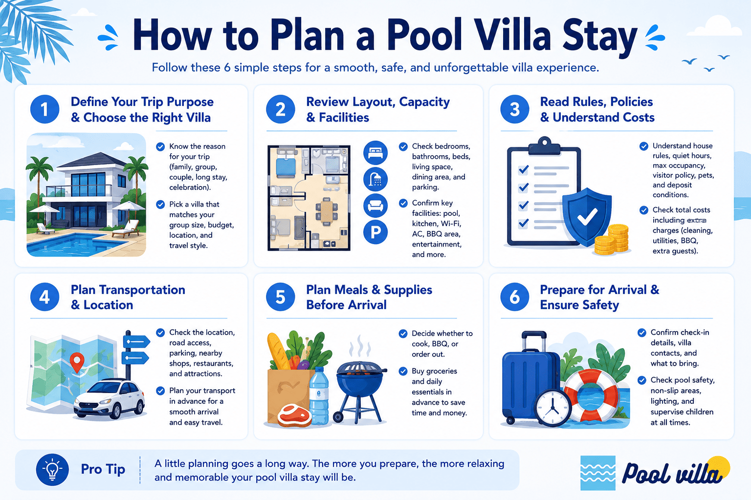 How to Plan a Pool Villa Stay - Complete Guest Guide
