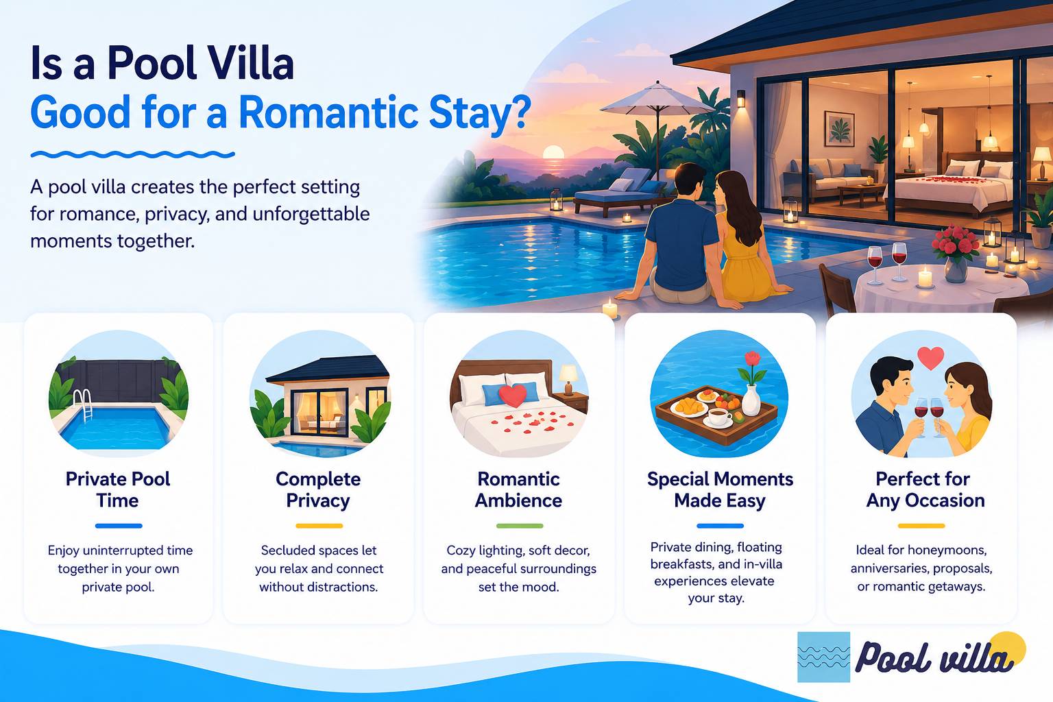 Is a Pool Villa Good for a Romantic Stay / pool villa romantic stay