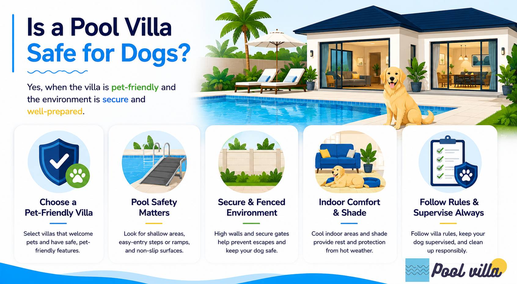 Is a Pool Villa Safe for Dogs / is pool villa safe for dogs