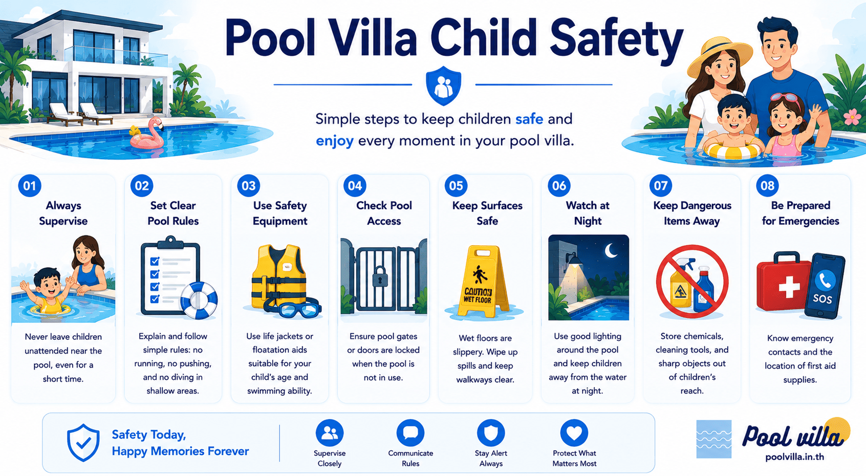 Pool Villa Child Safety Guide for Families
