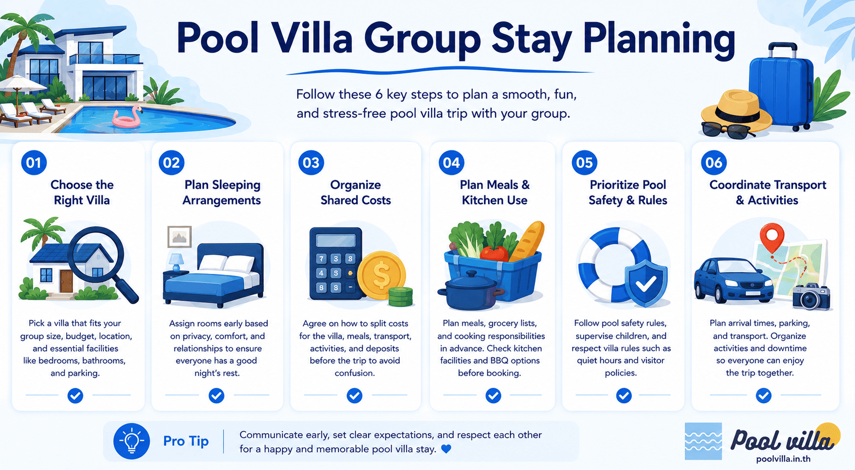 Pool Villa Group Stay Planning Guide