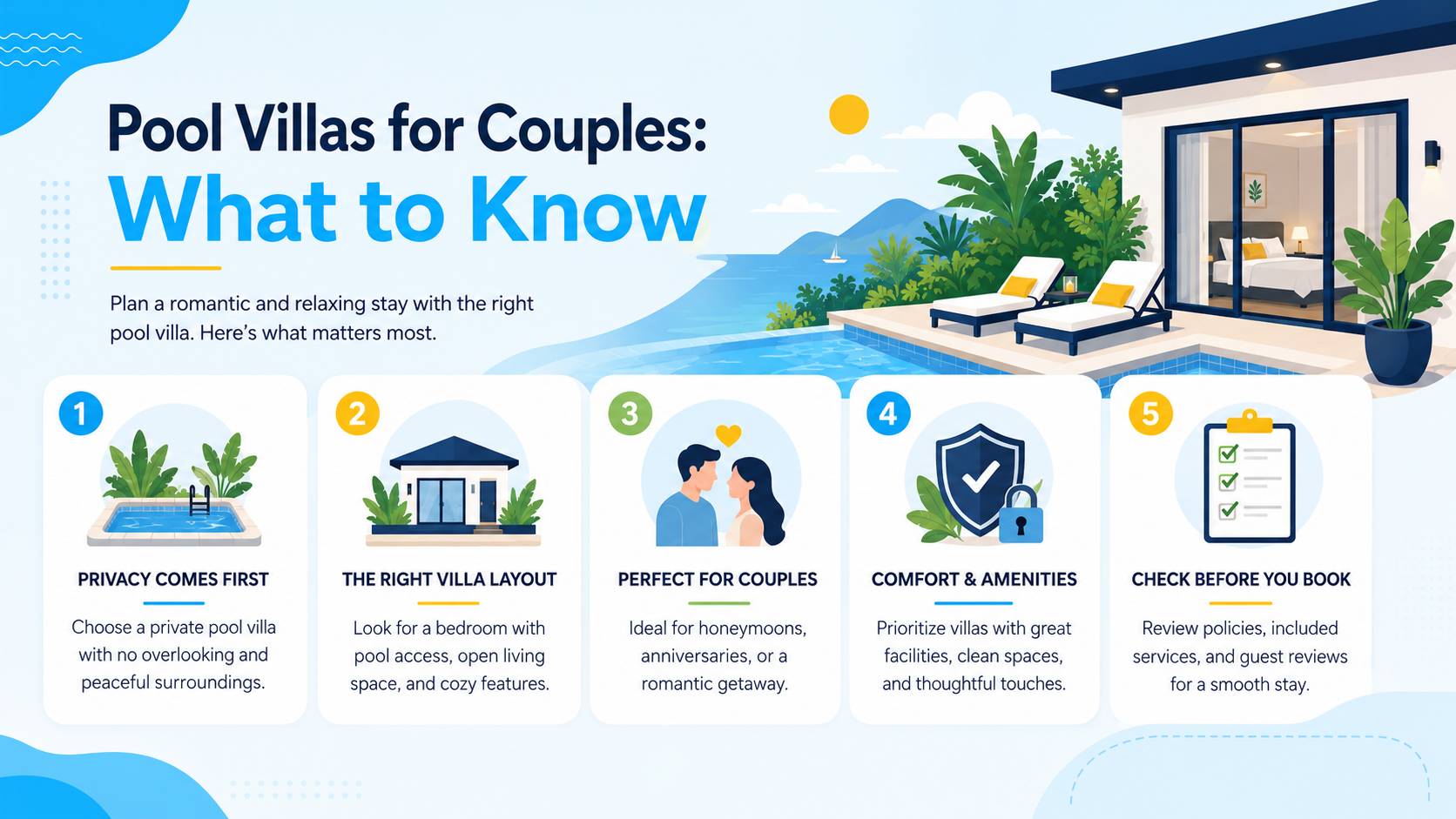 Pool Villas for Couples What to Know / pool villa for couples