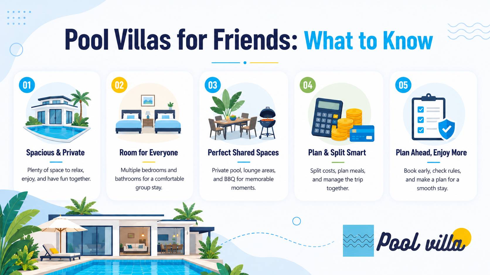 Pool Villas for Friends What to Know / pool villa for friends