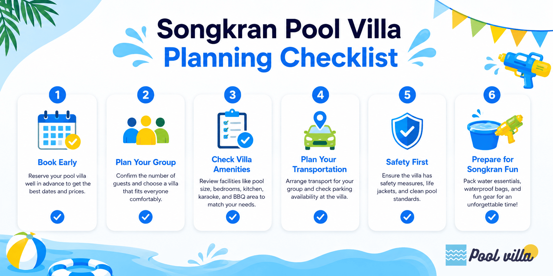 Songkran Pool Villa Checklist - Essential Planning Mistakes to Avoid