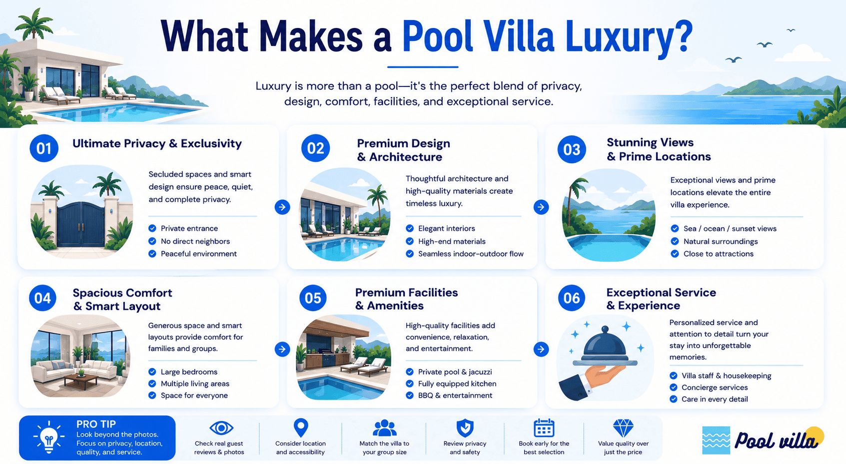 What Makes a Pool Villa Luxury